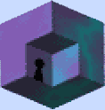 Do you see a cube missing a corner?
